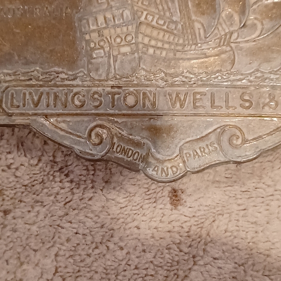 Belt buckle Livingston Co. Vintage - Picture 2 of 5